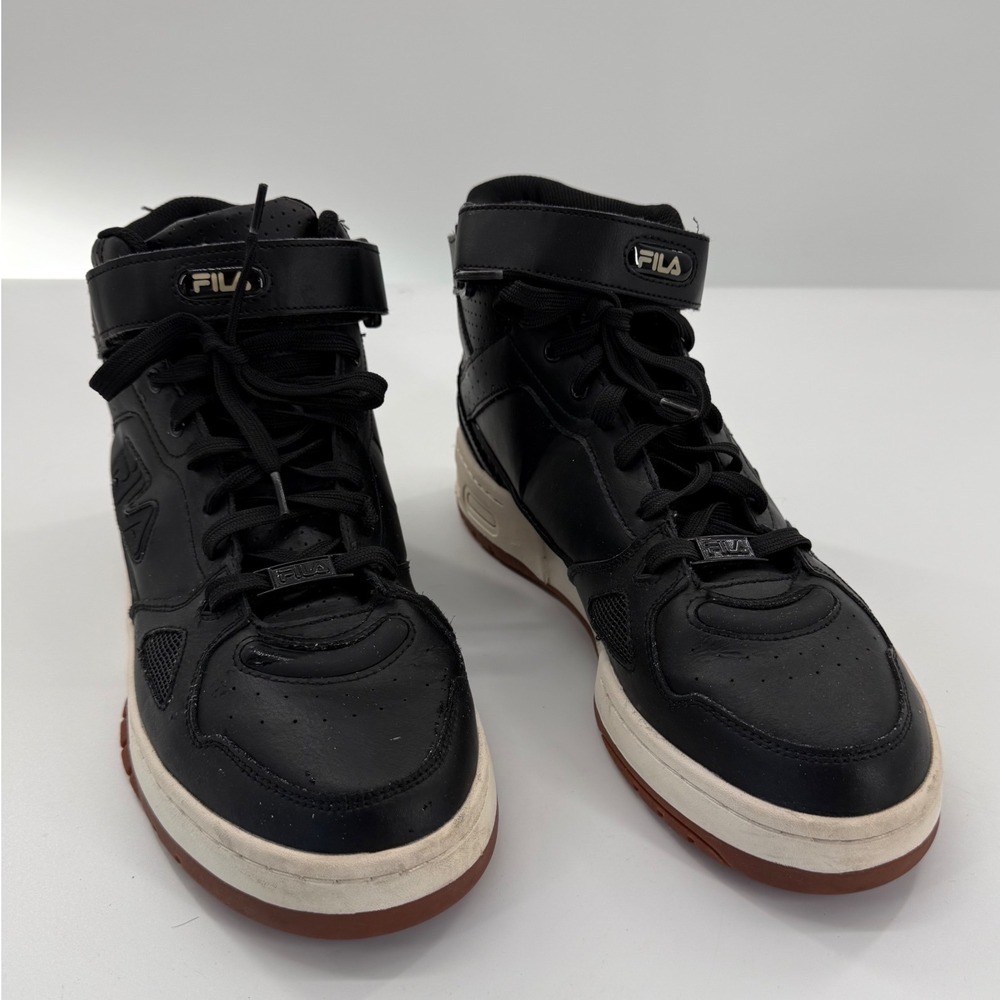 Fila Teratach 600 Sneakers 12 High Top Gum Sole Strap Retro Style Streetwear